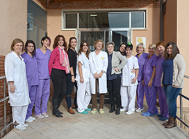 Equipo de profesionales de la residencia